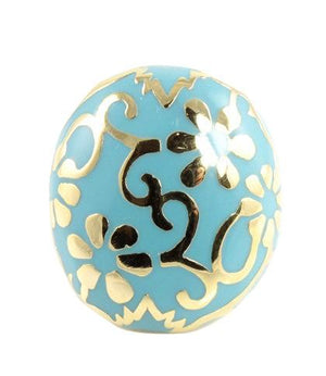 Ring Gold Electroplate Cocktail  666R6093