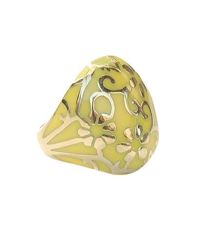 Ring Gold Electroplate Cocktail  666R6093