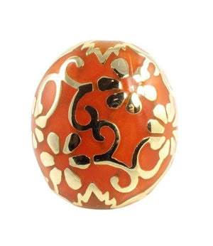 Ring Gold Electroplate Cocktail  666R6093