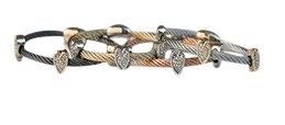 Twisted Cable Magnetic Clasp Bracelet-In Various Colors
