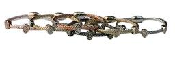 Twisted Cable Magnetic Clasp Bracelet-In Various Colors