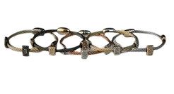 Twisted Cable Magnetic Clasp Bracelet-In Various Colors