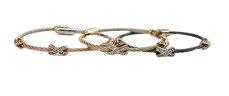 Twisted Cable Magnetic Clasp Bracelet-In Three Colors