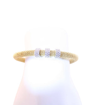 Bracelet  Trendy 5mm bead Mesh  689B490
