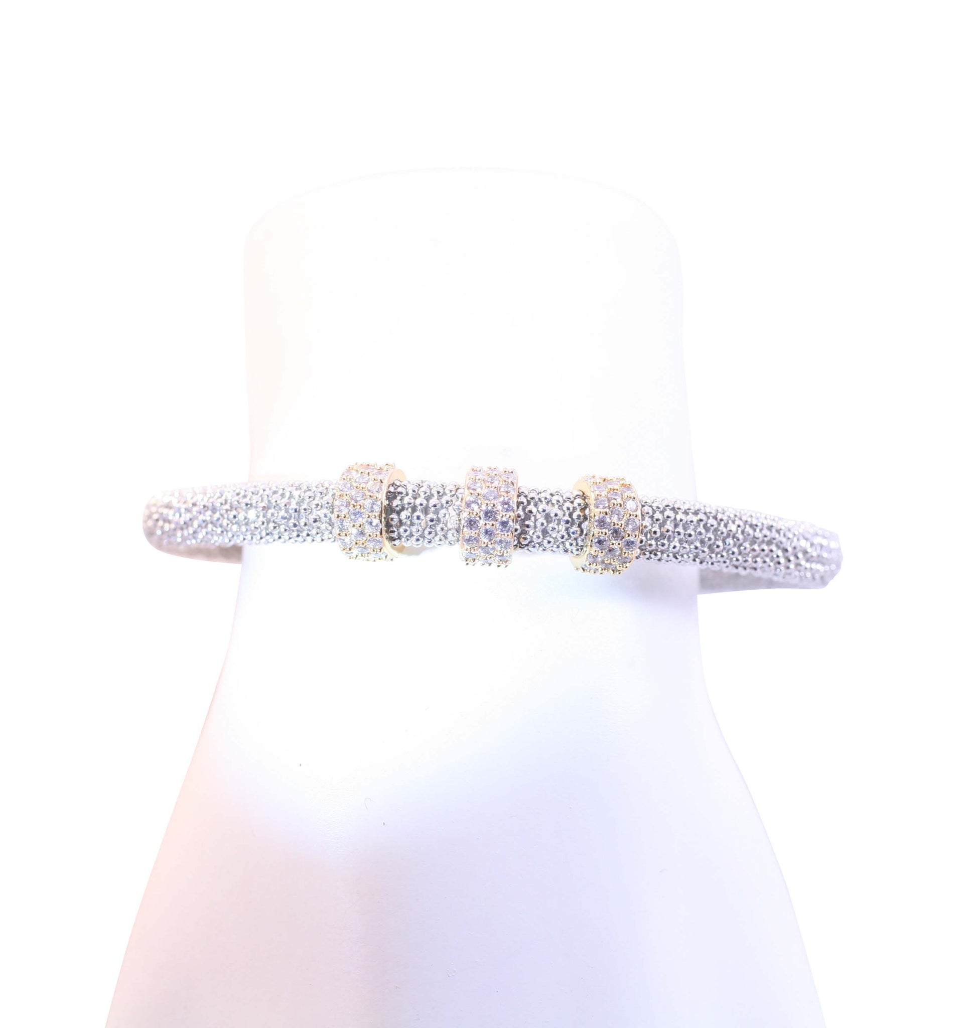 Bracelet  Trendy 5mm bead Mesh  689B490