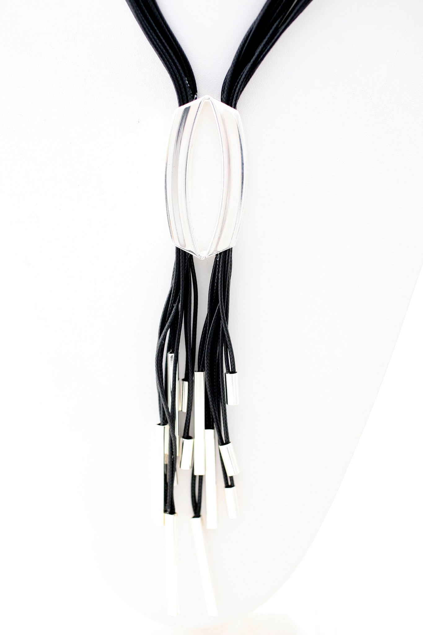 NECKLACE  Leather Cord Designer 702N6216