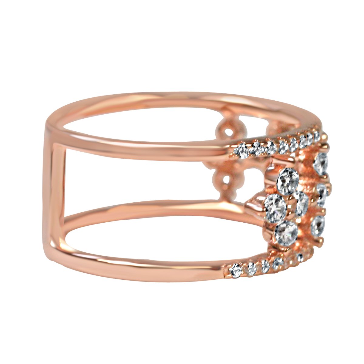 Ring Zirconite Cubic Zirconia Sterling silver Ring  STR 0272