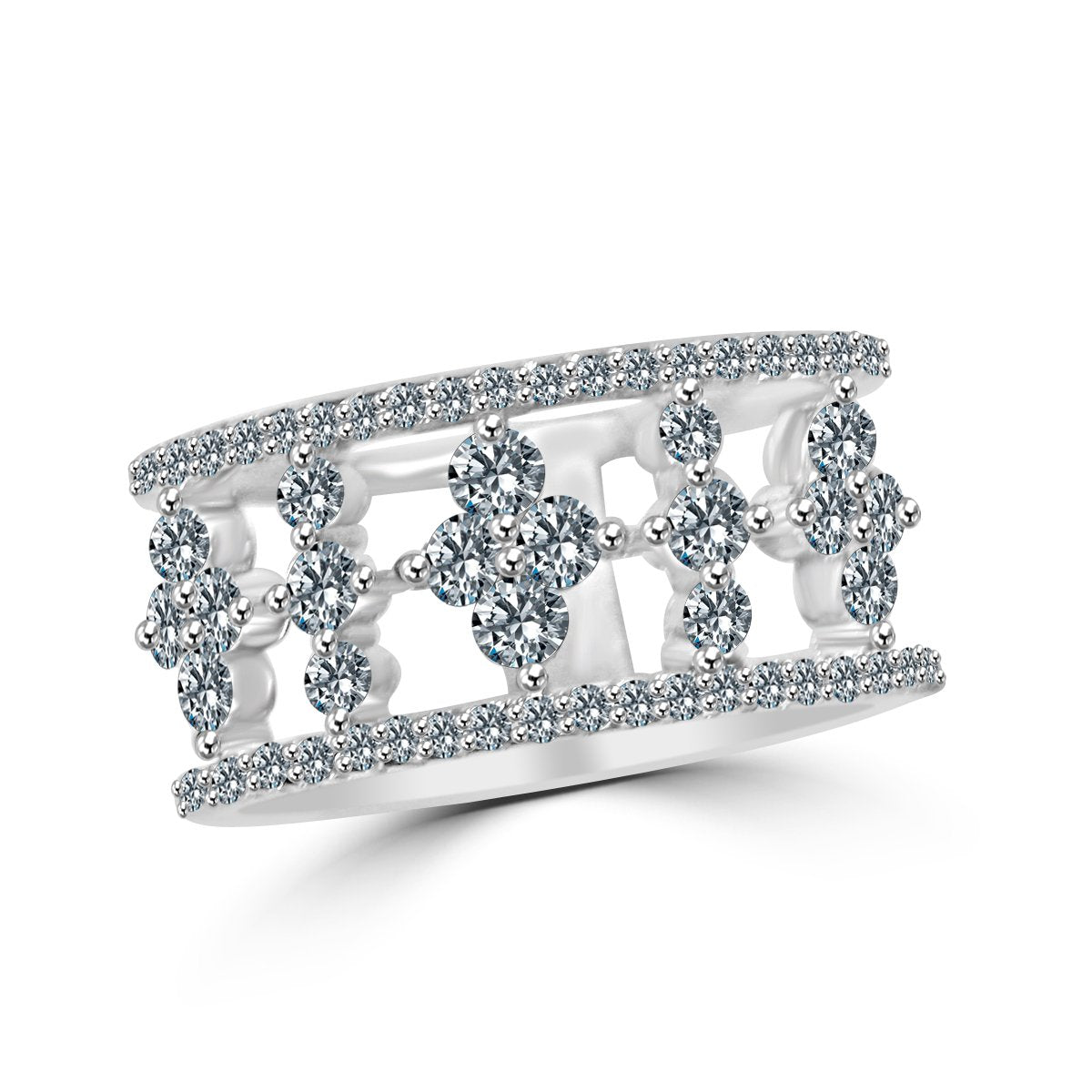 Ring Zirconite Cubic Zirconia Sterling silver Ring  STR 0272