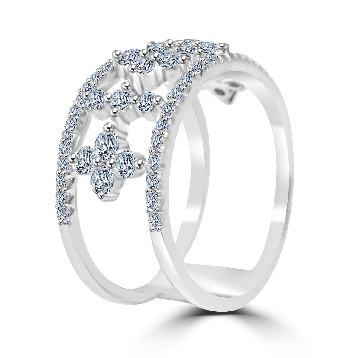 Ring Zirconite Cubic Zirconia Sterling silver Ring  STR 0272