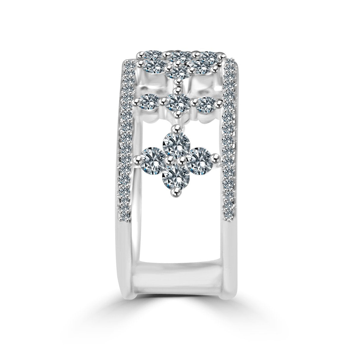 Ring Zirconite Cubic Zirconia Sterling silver Ring  STR 0272