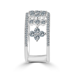 Ring Zirconite Cubic Zirconia Sterling silver Ring  STR 0272