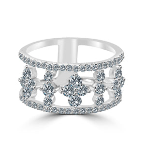 Ring Zirconite Cubic Zirconia Sterling silver Ring  STR 0272