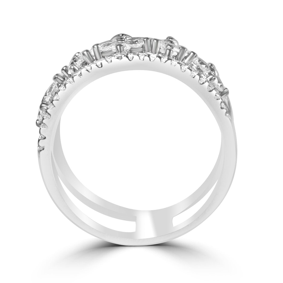 Ring Zirconite Cubic Zirconia Sterling silver Ring  STR 0272