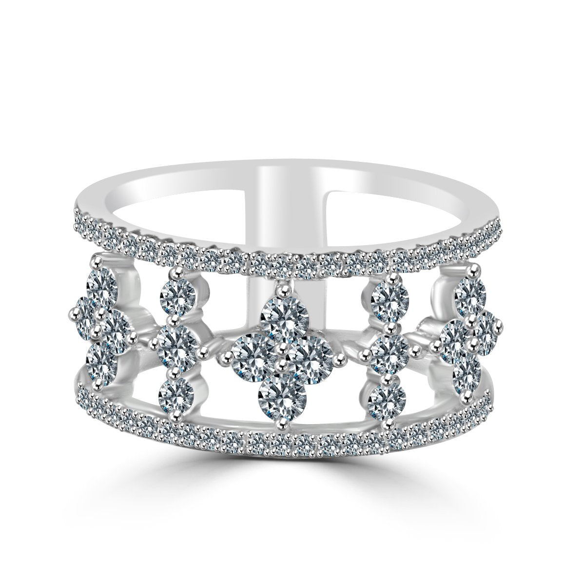Ring Zirconite Cubic Zirconia Sterling silver Ring  STR 0272