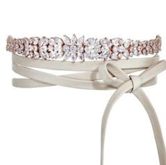 Zirconite Set Cluster design Choker 710C0964