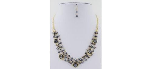 Necklace 4-Rows Fresh Water Pearls  719N4480