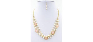 Necklace 4-Rows Fresh Water Pearls  719N4480
