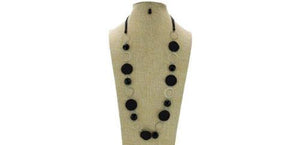 Multi-Disks Long Necklace