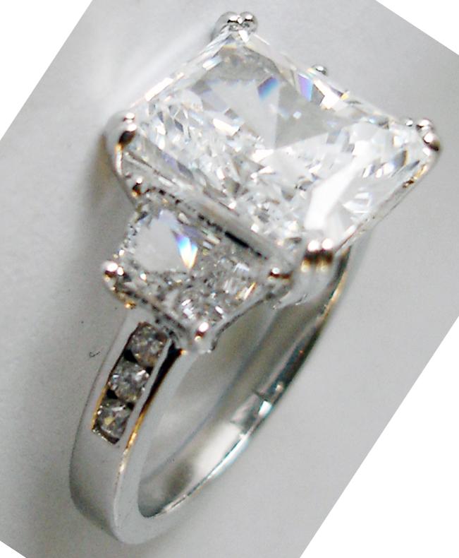 Ring Cubic Zirconia Sterling silver Ring. 602R71267
