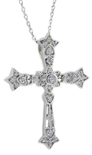 Link with Cross Cz S/S Rhodium AP2562