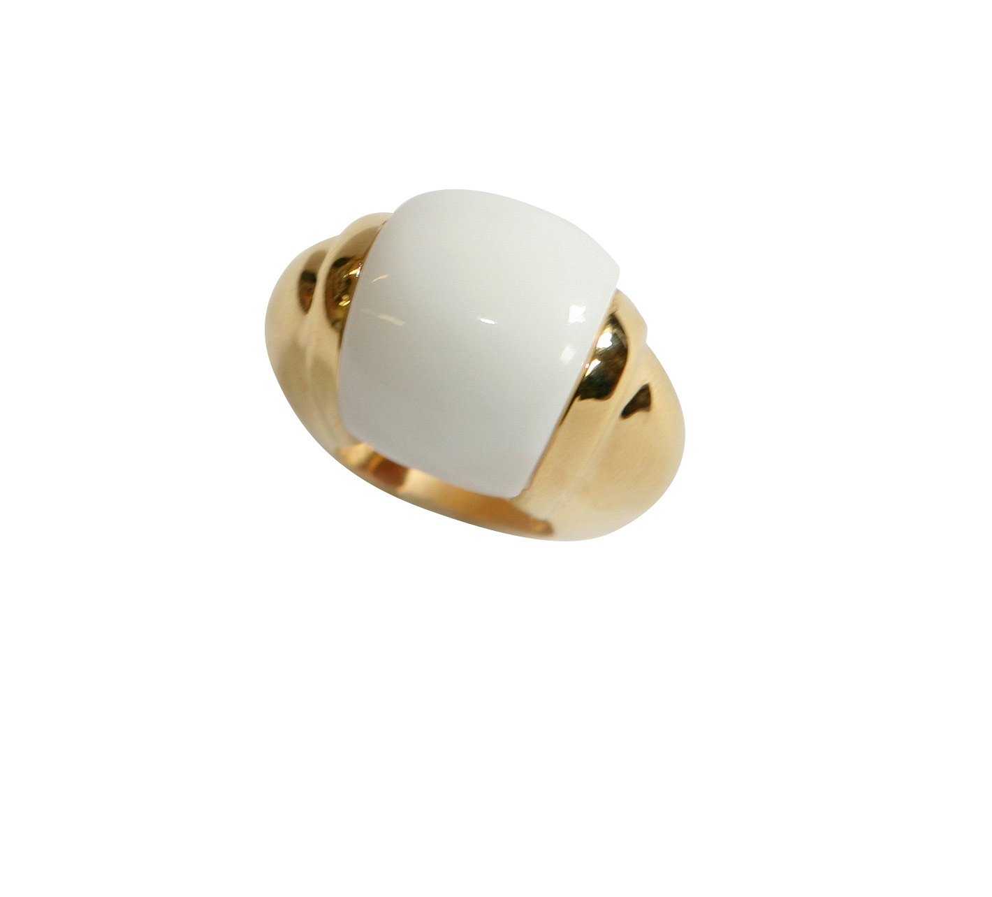 Ring POLISHED DOME GLASS COCKTAIL 501R9W194