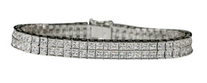 3x3mm Zirconite Cubic Zirconia Couture bracelet