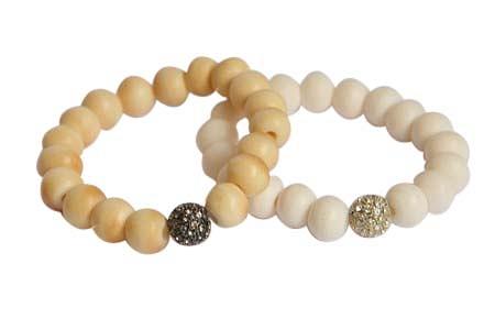 Bracelet Beads Stretch  BONEX1