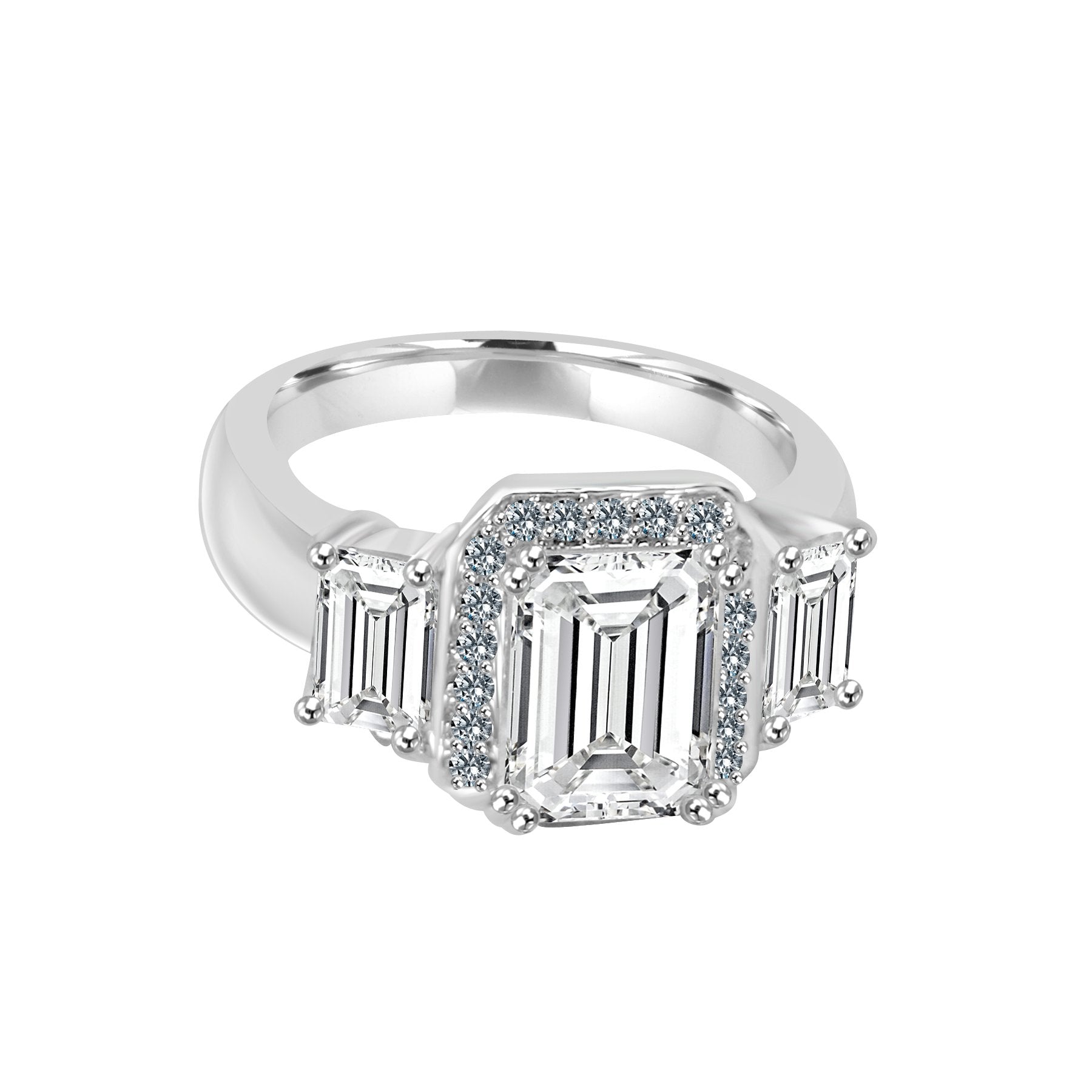 Ring  Cubic Zirconia Sterling silver  602R72227