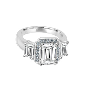 Ring  Cubic Zirconia Sterling silver  602R72227