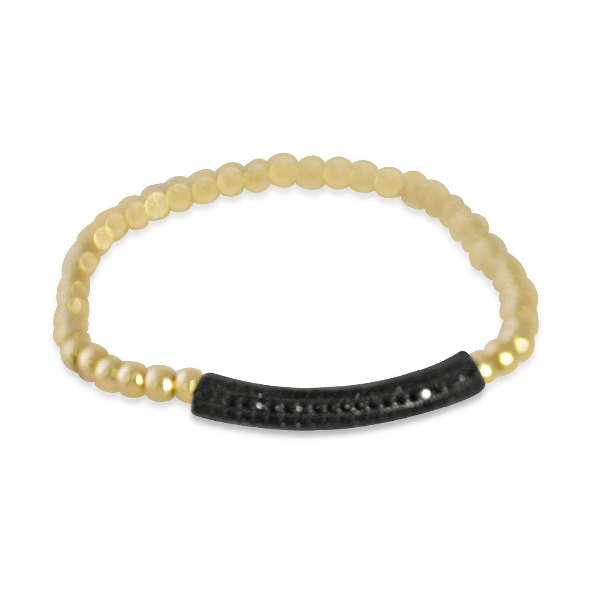 Bracelet Steel Beads stretch Bar  655B809