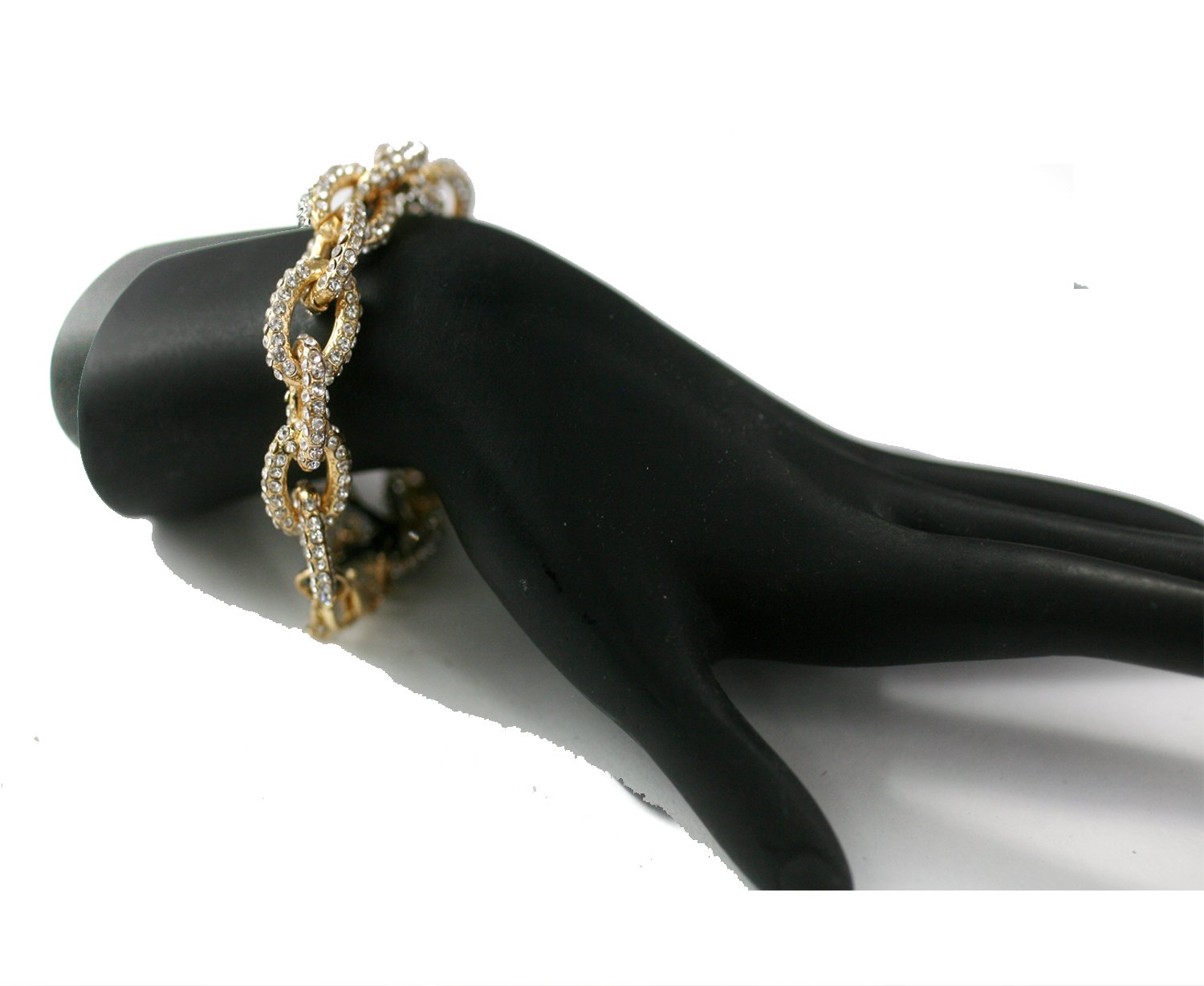Zirconmania Large Jeweled Links bracelet 633B0258
