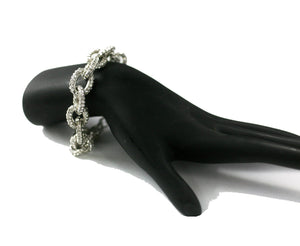 Zirconmania Large Jeweled Links bracelet 633B0258