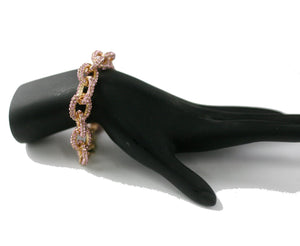 Zirconmania Large Jeweled Links bracelet 633B0258