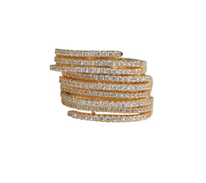 Ring three Tier Stacked wide  666R2056