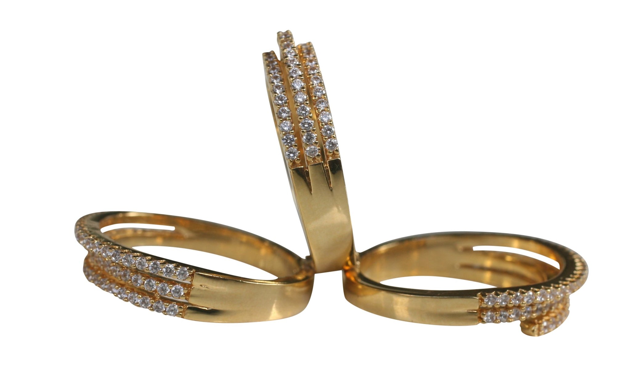 Ring three Tier Stacked wide  666R2056