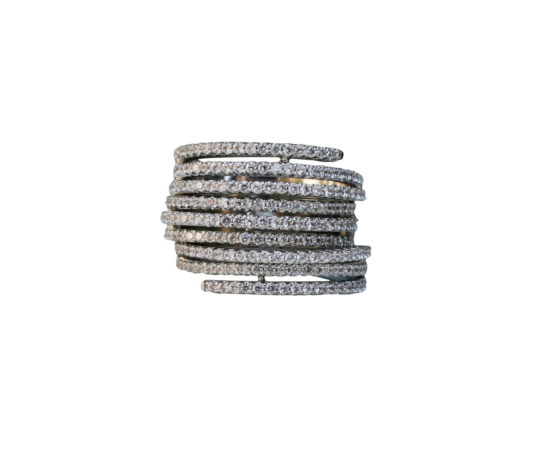 Ring three Tier Stacked wide  666R2056