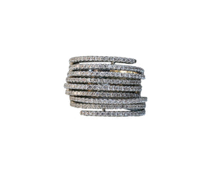 Ring three Tier Stacked wide  666R2056
