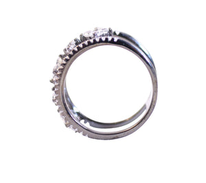 Ring Cubic Zirconia Sterling Silver STR272
