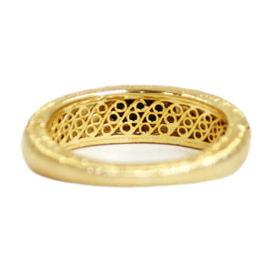 Cuff Bracelet With Oval Center W/Crystals 580B113