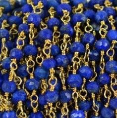 Neklace Baroque genuine pearl on 16" strand of Gold Field Rosary. 678Nx30