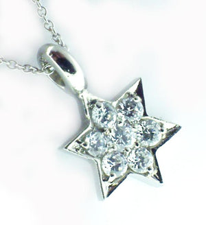 Pendant with Star of David S/S LNKC1
