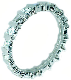 Zirconite Cubic Zirconia Sterling silver Ring