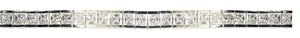 Bracelet  Square Hinged S/S . TBH3Q