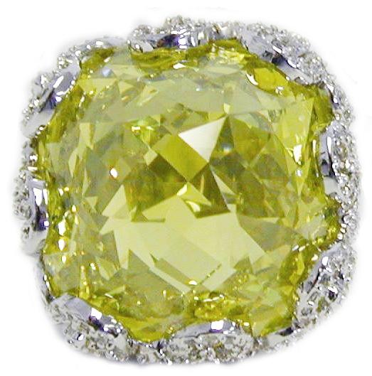 Stainless Steel Ring - Yellow